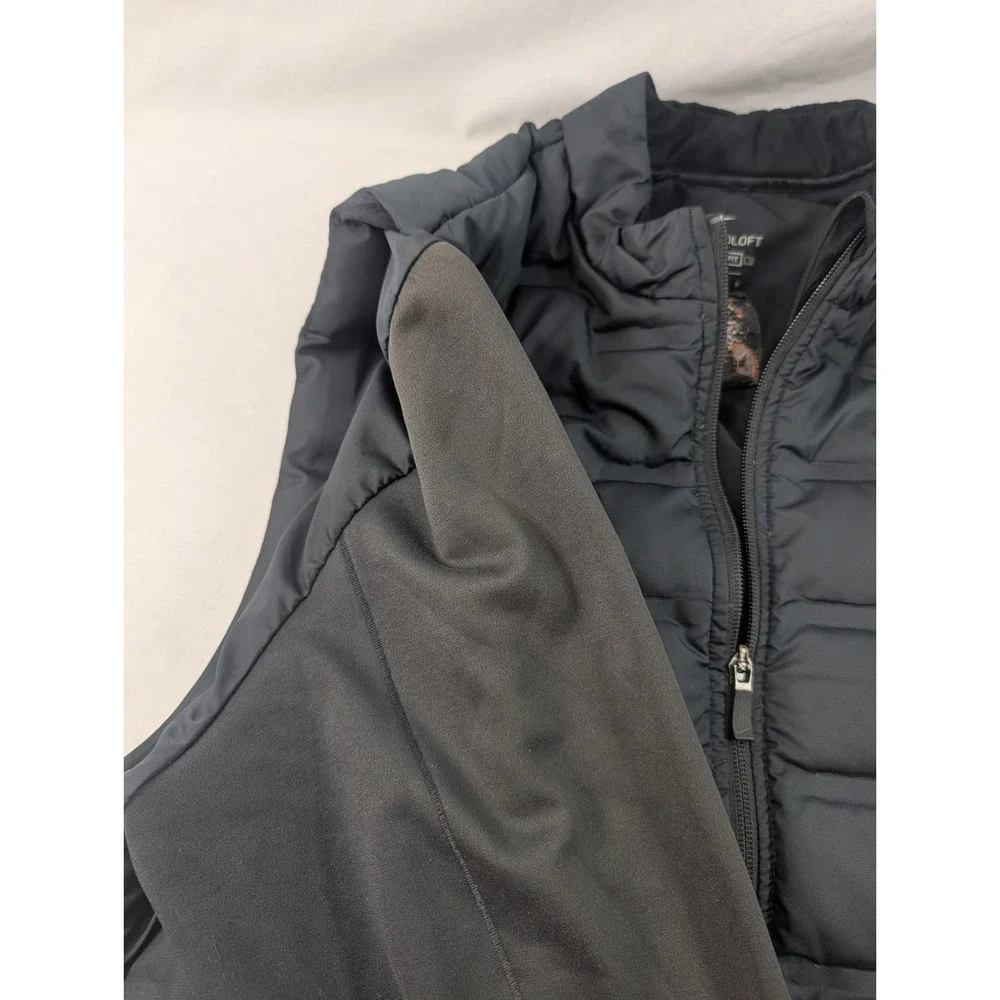 Nike Oklahoma State Aeroloft Thermafit Running Jacket Goose Down Black Men Large
